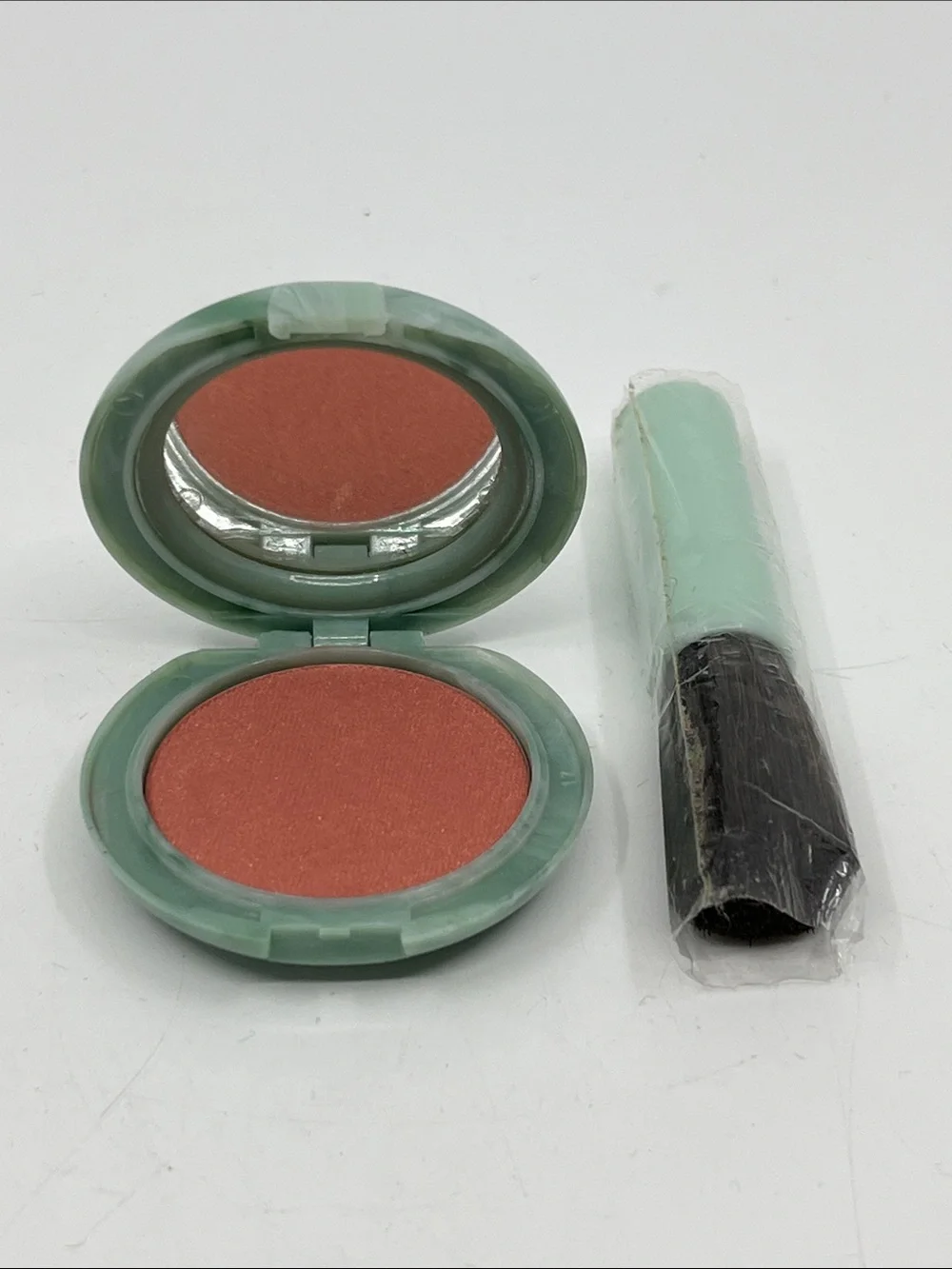 Clinique Transparent Buffer Blush - Think Bronze - .10 Travel Size w/ Brush